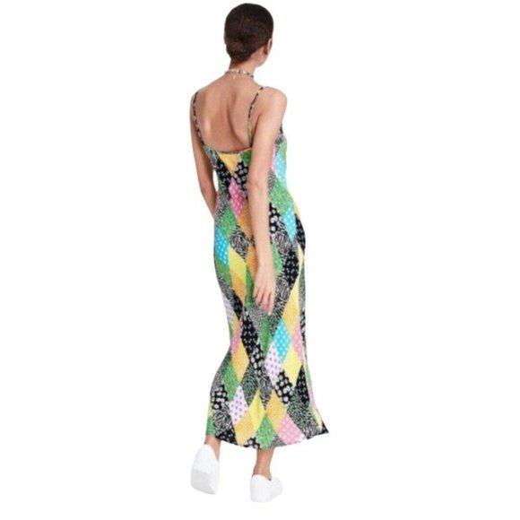 Target Multicolor Patchwork Maxi Dress - Picture 10 of 10